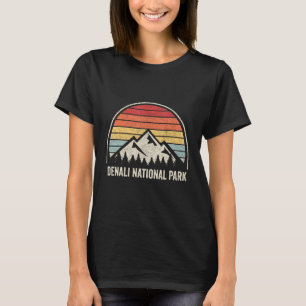Retro Vintage Denali National Park Alaska Mountain T-Shirt