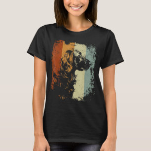 Retro Vintage Design English Setter Dog T-Shirt