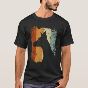 Retro Vintage Design Italian Greyhound Dog T-Shirt