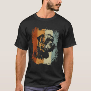 Retro Vintage Design Norfolk Terrier Dog T-Shirt