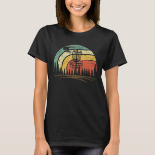 Retro Vintage Disc Golf Frolf Flying Disc Sport T-Shirt