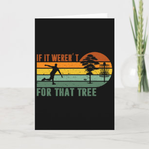 Retro Vintage Disc Golf Hyzer Frisbee Apparel If I Card