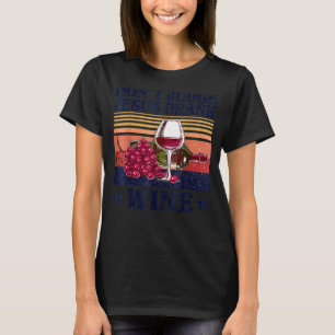 Retro Vintage Don't Judge Jesus Drank Wine God T-Shirt