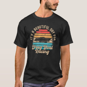Retro Vintage Drag Boat Racing Drag Boat Driver T-Shirt