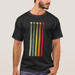 Retro Vintage Drum Stick T-Shirt