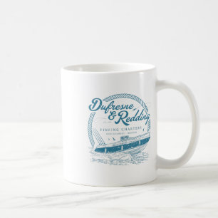 Retro Vintage Dufresne And Redding Fishing Charter Coffee Mug