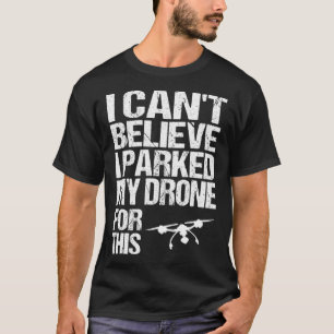 Retro Vintage FAA Quadrocopter Drone Pilot T-Shirt