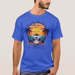Retro Vintage Family Vacation 2022 Teas Galveston  T-Shirt