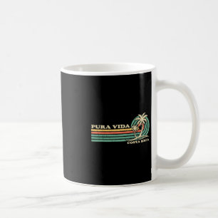Retro Vintage Family Vacation Costa Rica Pura Vida Coffee Mug