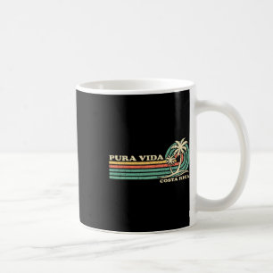 Retro Vintage Family Vacation Costa Rica Pura Vida Coffee Mug