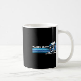 Retro Vintage Family Vacation Honolulu Hawaii Waik Coffee Mug