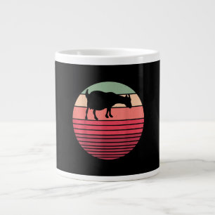 Retro Vintage Farmer Farm Animal Goat Lover Gifts Large Coffee Mug