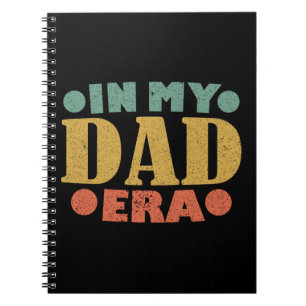 Retro Vintage Father's Day In My Dad Era Notebook