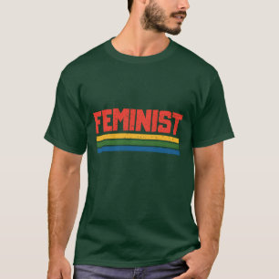 Retro vintage feminist 70s feminismgender equality T-Shirt