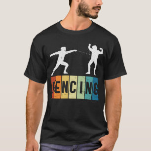Retro Vintage Fencing T-Shirt