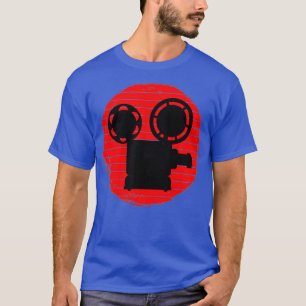 Retro Vintage Filmmaker Creative Movie Film T-Shirt