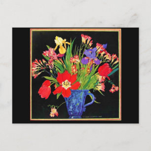 Retro Vintage Floral Art Cards
