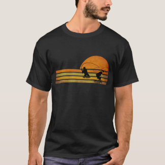 retro vintage fly fishing, gift for fishing lovers T-Shirt