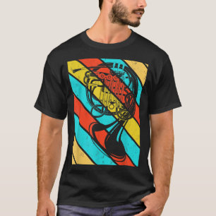 Retro Vintage French Horn Music Band4 T-Shirt