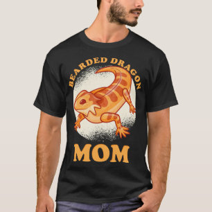 Retro Vintage Funny Bearded Dragon Mum Reptile Kee T-Shirt