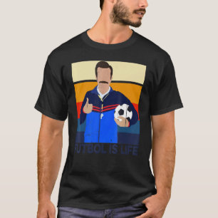 Retro Vintage Futbol Is Life Essential T-Shirt