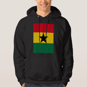 Retro Vintage Ghanaian National Flag Ghana Hoodie