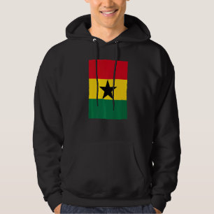 Retro Vintage Ghanaian National Flag Ghana Hoodie