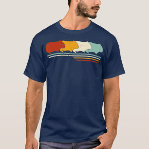 Retro Vintage Guinea pig Animal Lover Gift T-Shirt