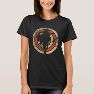 Retro vintage guitar player old school 6 T-Shirt