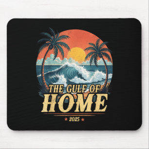 Retro Vintage Gulf Of Home 2025 Apparel Tee Americ Mouse Pad