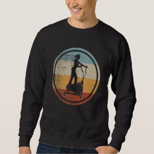Retro Vintage Gym Crosstrainer Cardio Training Sweatshirt