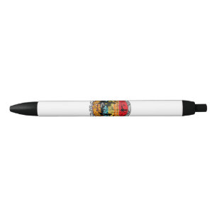 Retro Vintage Halloween - Vintage Halloween Black Ink Pen
