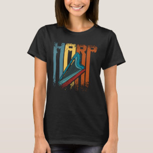 Retro Vintage Harp T-Shirt