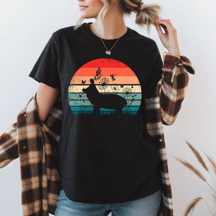 Retro Vintage Hippo Hippopotamus Hippo Lover T-Shirt