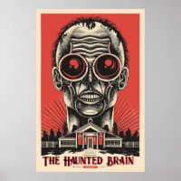 Retro vintage Horror movie 