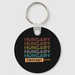 Retro Vintage Hungary Cricket  Key Ring