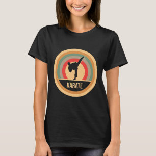 Retro Vintage Karate Gift For Karateka And Martial T-Shirt