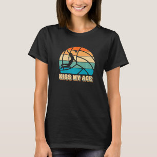 Retro Vintage Kiss My Ace Volleyball For Volleybal T-Shirt