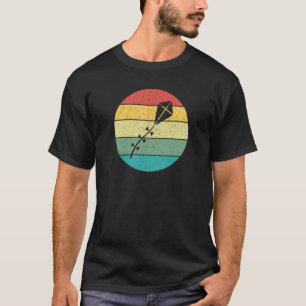 Retro Vintage Kite Flying Flyer 1 T-Shirt