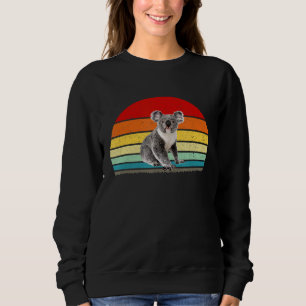 Retro Vintage Koala Cute Animal Lover Farmer Sweatshirt