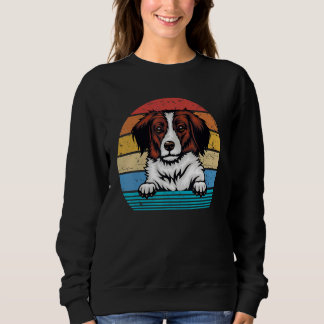 Retro Vintage Kooikerhondje Sweatshirt