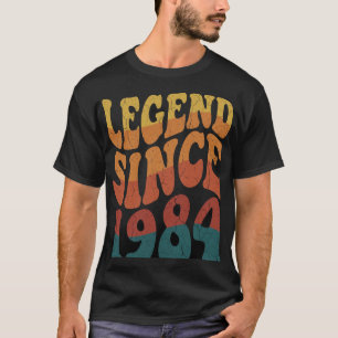 Retro Vintage Legendary Since Birth Year T-Shirt