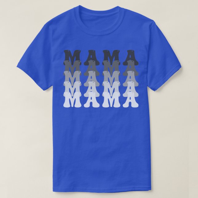 Retro Vintage Mama 16 T-Shirt (Design Front)