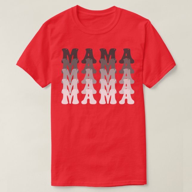 Retro Vintage Mama 26 T-Shirt (Design Front)