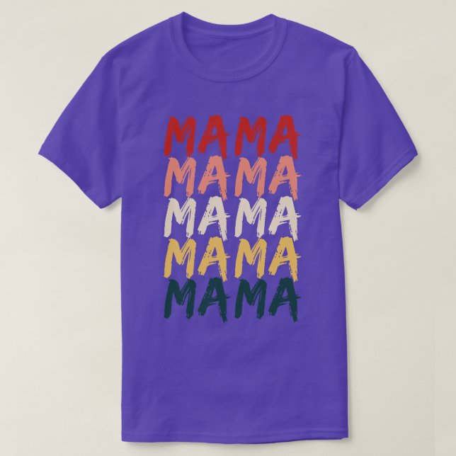 Retro Vintage Mama 6 T-Shirt (Design Front)