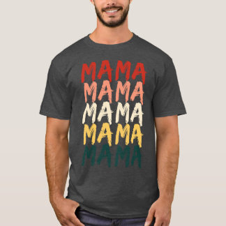 Retro Vintage Mama T-Shirt