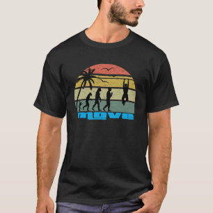 Retro vintage man fitness evolution T-Shirt
