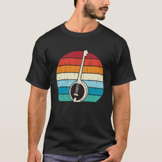 Retro Vintage Mandolin Music T-Shirt