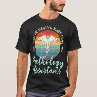 Retro Vintage Medical Symbol Pathology Assistant  T-Shirt