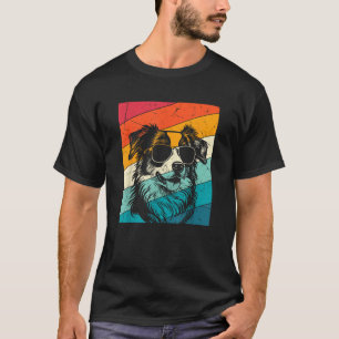 Retro Vintage Mini Aussie Sunglasses Dog Lovers Me T-Shirt